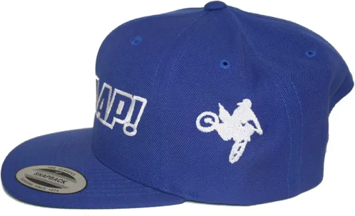 Vista 3 de JUST RIDE Braaap Sombrero Flat Bill El Snapback Motocross Moto MX