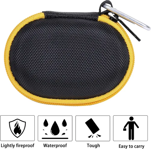 Vista 8 de khanka Reemplazo de carcasa rígida para noxgear 1.38 oz/DEWALT Jobsite (DCR008) Altavoz Bluetooth recargable USB-C (solo funda)