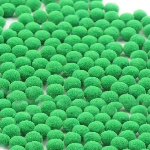 Vista 5 de 1000 pompones para manualidades de 1 pulgada, bolas de pompón mullidas de Navidad, pequeñas bolas de pompones para manualidades, proyectos