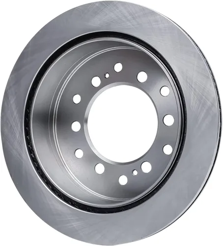 Vista 302 de Detroit Axle - Rotores de freno delantero para 04-13 Mazda 3 Rotores de frenos de disco 06-15 Mazda 5 Reemplazo: Rotor regular delantero de 11.81