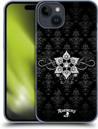 Vista 8 de Head Case Designs Officially Licensed Alchemy Gothic 13 Dagger Illustration Hard Back Case Compatible with Apple iPhone 15 Plus