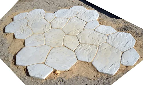 Vista 6 de SvitMolds Moldes de hormigón DIY Vendido 6 piezas Moldes de plástico Losa Fundición de hormigón Pavimentación de Jardín Senderos Piedra Patio