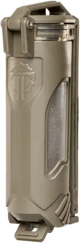 Vista 7 de Thyrm CellVault-21 Estuche de almacenamiento de batería recargable, impermeable, para baterías 21700 para linternas tácticas premium, fabricado
