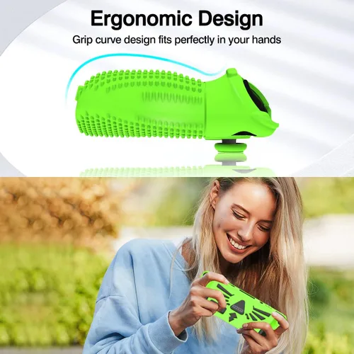 Vista 6 de SUIHUOJI Funda protectora de pie para cubierta de vapor protector de accesorios de silicona grueso cubierta suave con 2 pares de agarres