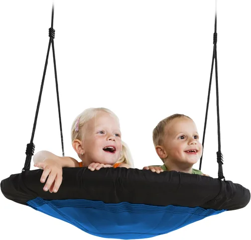 Vista 3 de Swing-N-Slide nido columpio azul de 40 pulgadas