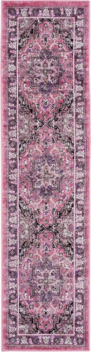 Vista 16 de SAFAVIEH Skyler Collection SKY126M - Alfombra bohemia estilo medallón envejecido, no desprende pelusa, para sala de estar o dormitorio, 2 x 4 pies
