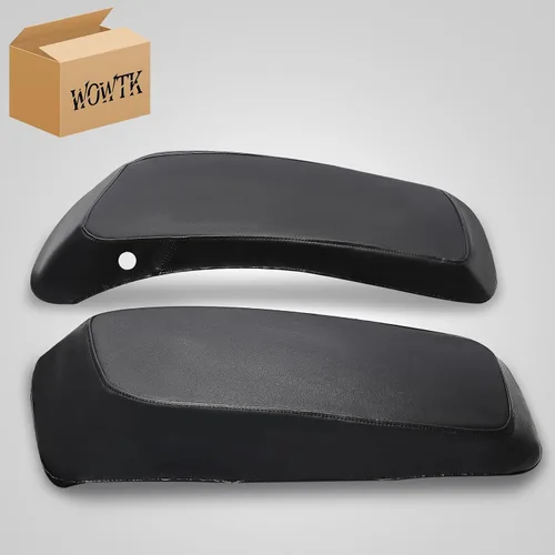 Vista 7 de Tapa de audio impermeable para altavoz de alforja, cubierta de piel sintética para Harley 2014-2024 Touring Road Glide FLTRX Electra Glide FLHT Road