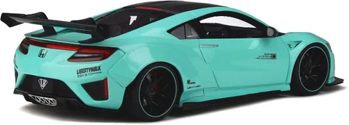 Vista 3 de GT Spirit 2017 Honda NSX Coche personalizado por LB-Works, Tiffany Blue GT806-1/18 Escala Resina Modelo de Juguete Coche