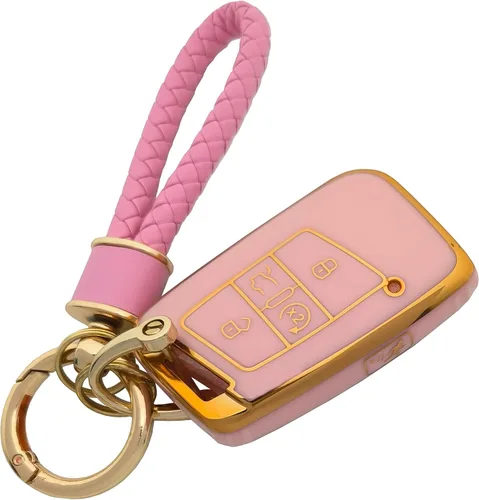 Vista 13 de Funda para Llavero Portallaves Estuche Soporte para Llaves Carcasa Protectora de TPU Suave Protector Accesorios para Automóvil