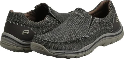 Vista 7 de Skechers Avillo - Mocasín para hombre de ajuste relajado