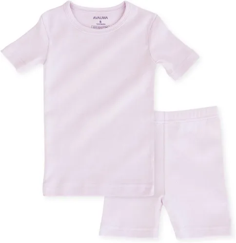 Vista 107 de AVAUMA - Pijama para niños y niñas de algodón básico para uso diario