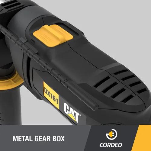 Vista 6 de Cat erpillar Cat DX161U - Taladro martillo con cable de 1/2" 8.5-AMP