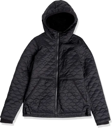 Vista 5 de Tienda Essentials - Chaqueta acolchada con capucha y forro de sherpa resistente al agua para mujer