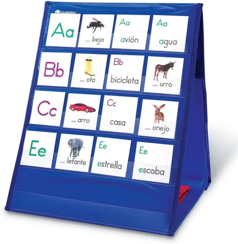 Vista 3 de Tablero de mesa Learning Resources Pocket Chart, herramienta para el aula