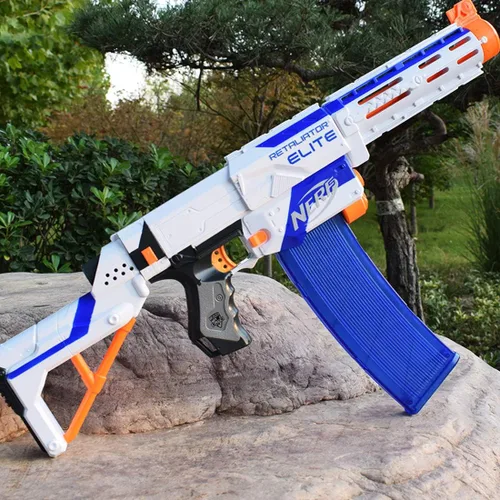 Vista 6 de pinzas para cartuchos de carga rápida, 4 unidades, 12 dardos para Nerf n-Strike Elite Blaster (naranja)
