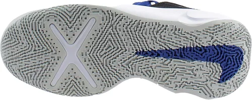Vista 5 de Nike Tenis de baloncesto Team Hustle D10 (GS) para niños, NegroPolvo de fotón real