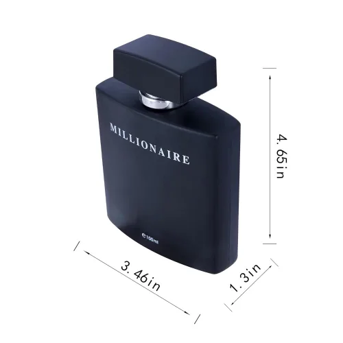 Vista 2 de PERFUME&BEAUTY Nuevo Perfume Eau de Parfume para Hombre, Spray de 3.4 oz Parfume para Hombre 100 ML - Black Millionaire