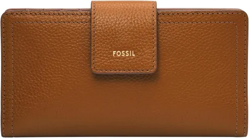 Vista 13 de Fossil Women's Logan Leather Wallet RFID Blocking Tab Clutch