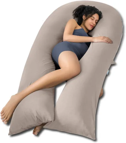 Vista 8 de QUEEN ROSE Almohada corporal extra larga, almohadas refrescantes para Verde
