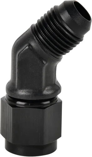 Vista 7 de EVIL ENERGY 3AN Hembra a 3AN Macho Adaptador de Conexión Giratoria de Rápida Montaje en Aluminio Negro