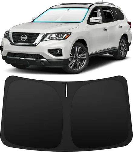 Vista 82 de INSAUTO Accesorios para parasol de parabrisas de ajuste personalizado para Acura RDX 2019-2026, parasol plegable para ventana delantera, reflector