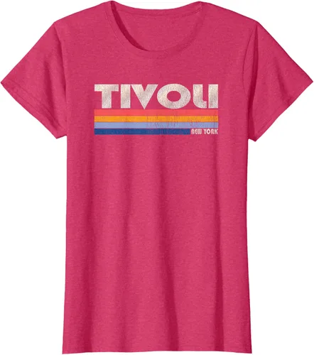 Vista 11 de Camiseta vintage de los años 80 estilo Tivoli NY