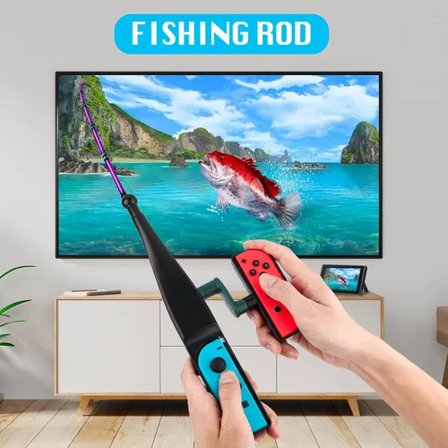 Vista 7 de JoyHood Switch Sports Accessories Bundle Compatible with SwitchSwitch OLED, 17-in-1 Family Sports Games Accessories Kit for Joy-Con Controller