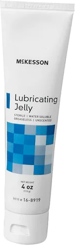 Vista 2 de McKesson Jalea Lubricante, 4 oz [12 Unidades] Lubricante a Base de Agua No Pegajoso, Gel Lubricante Soluble en Agua - para Uso Quirúrgico, Médico
