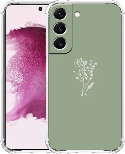 Vista 34 de Funda de collage estético para Samsung Galaxy S21, patrón de citas positivas, funda de TPU suave de moda compatible con Galaxy S21