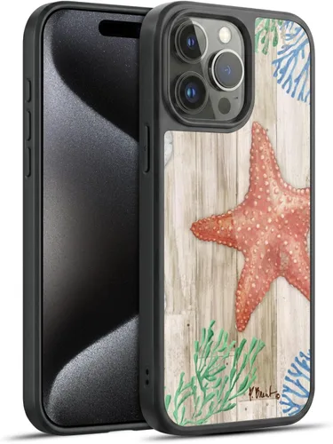 Vista 69 de Head Case Designs Officially Licensed Paul Brent Agate Mermaid Coastal Gel Armor Case [Military Grade Drop Protection] Compatible with Apple iPhone