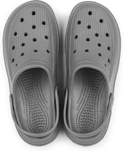 Vista 7 de SILLENORTH Zuecos unisex para jardín, zapatos de agua, zapatos de playa, sandalias con cojín de aire, ligeras, cómodas