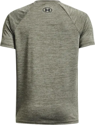 Vista 2 de Under Armour Boys' Tech Split Logo Hybrid Short-Sleeve T-Shirt
