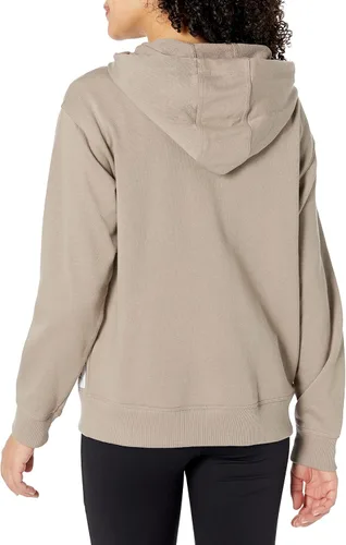 Vista 2 de Calvin Klein Performance Sudadera con capucha de rizo francés de manga larga para mujer