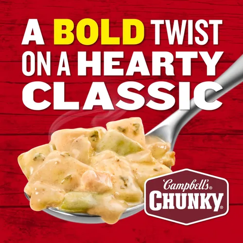 Vista 7 de Campbell's Chunky Sopa, sopa de almejas sazonadas OLD BAY, lata de 18.8 onzas (caja de 12)