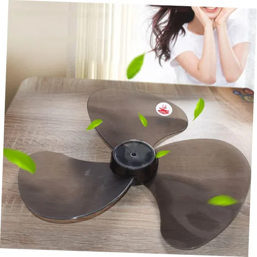Vista 7 de Cuchillas de ventilador de repuesto de 3 aspas de plástico para el hogar para ventiladores de pedestal de pie, fácil de instalar, repuesto