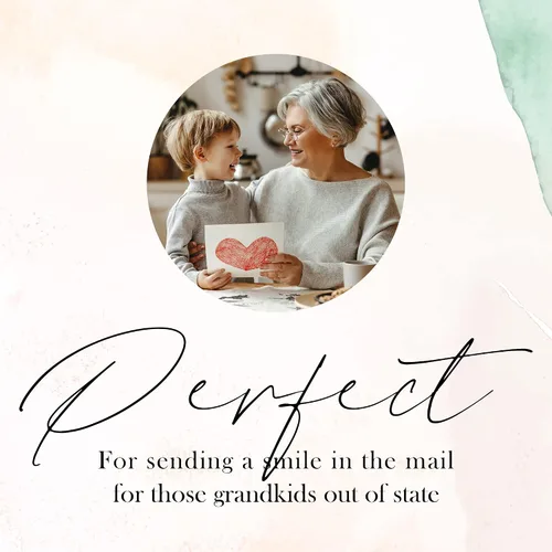 Vista 6 de Tarjetas de felicitación con sobres, 24 tarjetas de felicitación con diseños únicos y palabras inspiradoras, las tarjetas de aliento perfectas