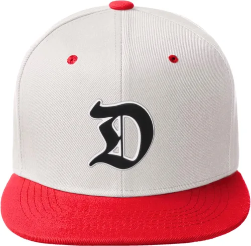 Vista 1515 de Daxton Gorra clásica con visera de billete plano con letras del alfabeto inglés antiguo de la A a la Z