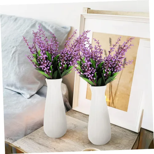 Vista 4 de Levemolo Rtificial Plants - Paquete de 3 enredaderas falsas para decoración de bodas, proyectos de bricolaje y adornos para el hogar