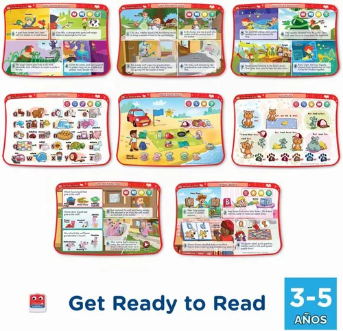 Vista 2 de VTech Toca y aprende Escritorio de actividades 4 en 1 Paquete de expanxión para Preescolar II para 3 a 5 años