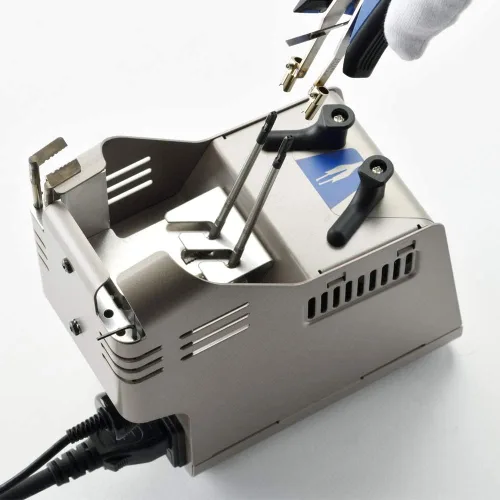 Vista 7 de Hakko FT802-03 - Pelacables térmico digital con pieza de mano estilo pinza (cuchillas se venden por separado)