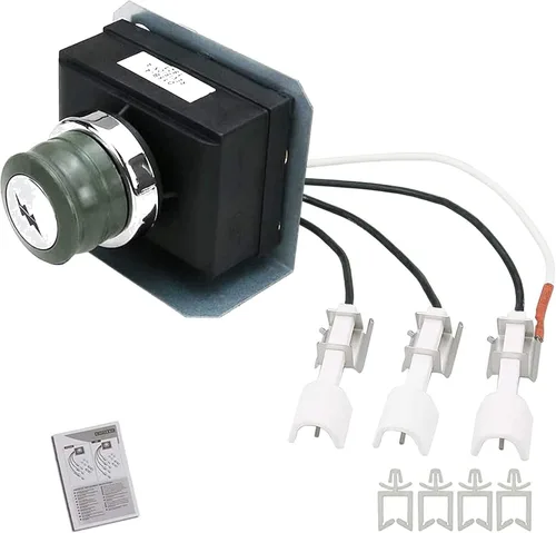 Vista 11 de Uniflasy - Kit de encendido de parrilla con botón de 2 salidas compatible con Char-Broil para Charbroil Advantage 463240015, 463344116