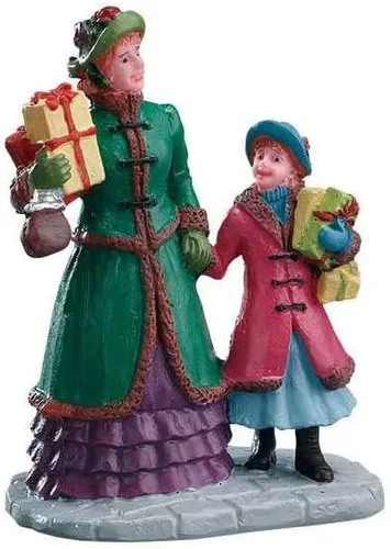 Vista 2 de Lemax Compras de Navidad de Pueblo de Navidad - 42257