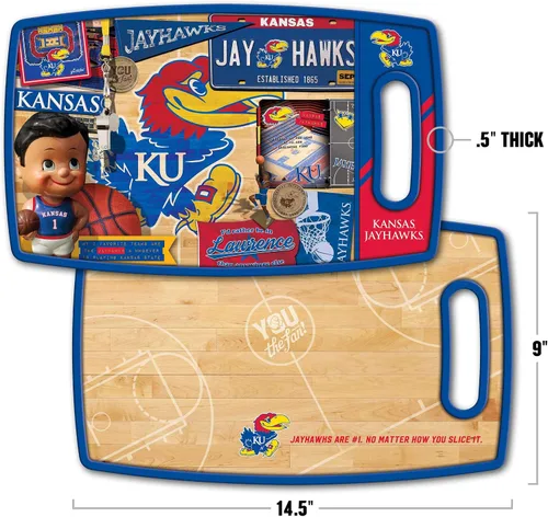 Vista 7 de YouTheFan NCAA Retro Series Tabla de cortar