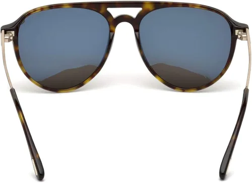 Vista 4 de Gafas de sol Tom Ford FT 0587 Carlo- 02 52A dark havana smoke