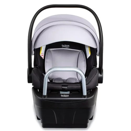 Vista 8 de Britax Willow S Asiento infantil para automóvil con base alpina — Glacier Ónix glaciar
