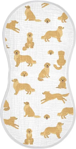 Vista 21 de vvfelixl Paños para eructos, Bichon Frise para bebé, niño, niña, bebé, trapos para eructos, 1 paquete Multi 15