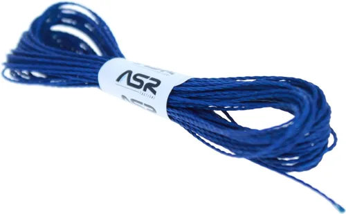 Vista 3 de ASR Tactical Cuerda trenzada de supervivencia de Kevlar de 200 libras - 25 pies azul