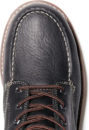 Vista 6 de Timberland PRO Gridworks - Botas de trabajo industriales impermeables para hombre con cuña de 6 pulgadas Negro
