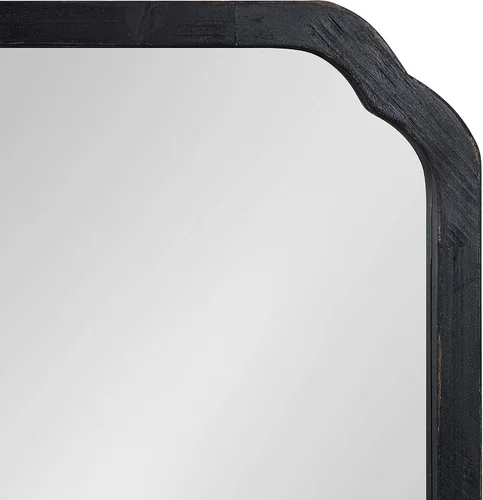 Vista 9 de Kate and Laurel Marston Wood Framed Wall Mirror