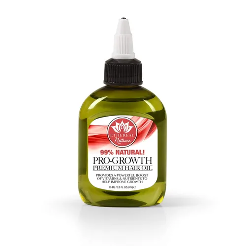 Vista 7 de Ethereal Nature Mezcla de aceite para el cabello 99% natural de coco 7.10 fl oz, transparente